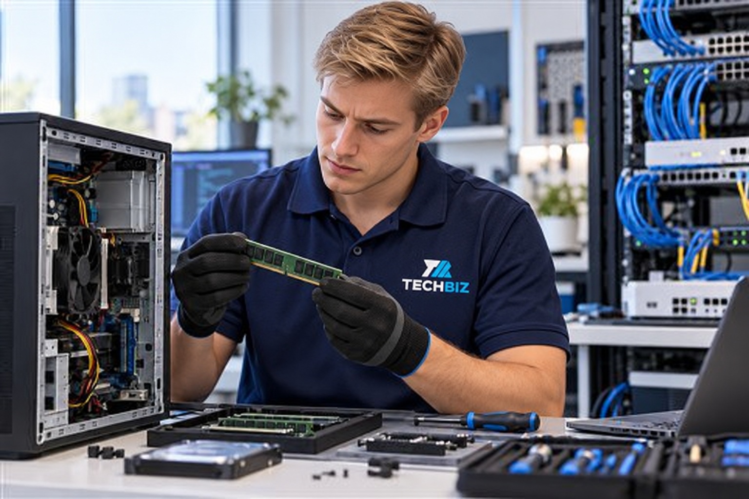 Soluciones tecnológicas y servicios técnicos TechBiz